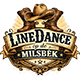 line dance op de Milsbék logo
